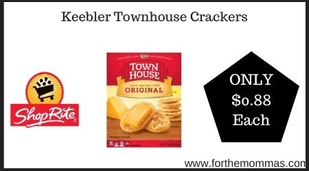 ShopRite: Keebler Townhouse Crackers