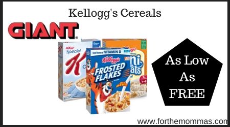 Giant: Kellogg's Cereals