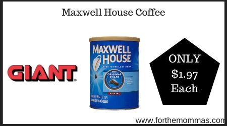 Giant: Maxwell House Coffee