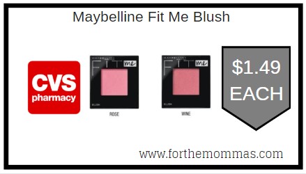 CVS: Maybelline Fit Me Blush
