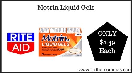 Rite Aid: Motrin Liquid Gels