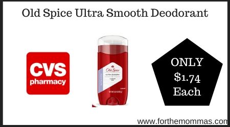 CVS: Old Spice Ultra Smooth Deodorant
