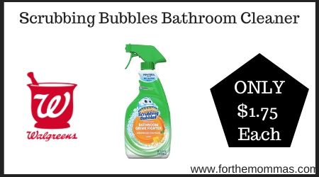 Walgreens: Scrubbing Bubbles Bathroom Cleaner