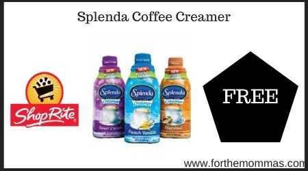 ShopRite: Splenda Coffee Creamer