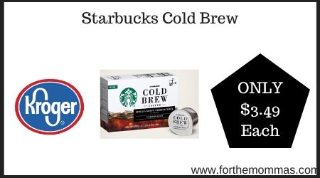 Kroger: Starbucks Cold Brew