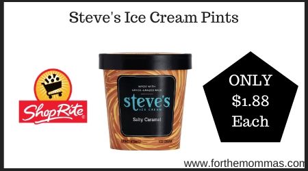 Steve's Ice Cream Pints