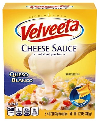 Velveeta Mild Queso Blanco Cheese Sauce, 12 oz