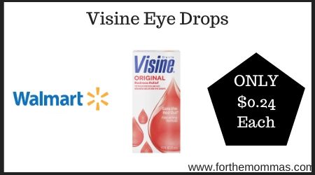 Walmart: Visine Eye Drops