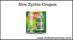 New Printable Zyrtec Coupon