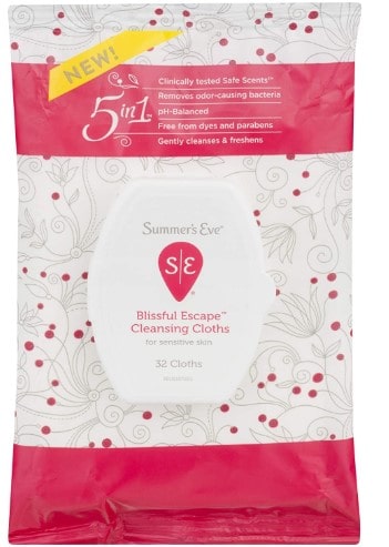 Summer’s Eve Cleansing Cloths, Blissful Escape, 32 Count $3.32