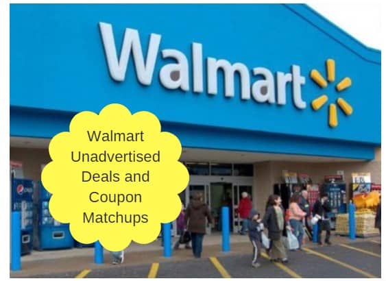 Walmart Unadvertised Deals and Coupon Matchup