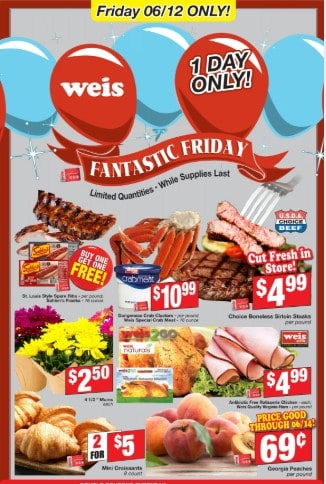 Weis Fantastic Friday Deals 06/12/20