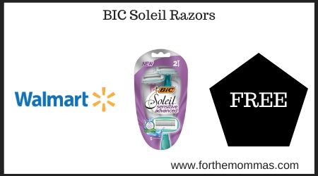 Walmart: BIC Soleil Razors