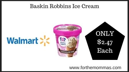 Walmart: Baskin Robbins Ice Cream