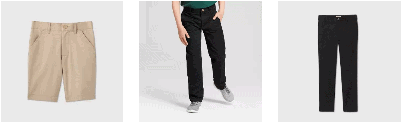 Target: Boys Uniform Polo From $5 and Uniform Pants From $10