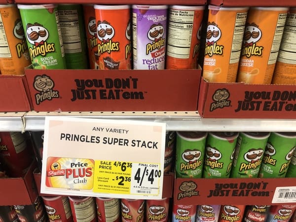 ShopRite: Pringles Potato Crisps Just $0.85