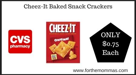 CVS: Cheez-It Baked Snack Crackers