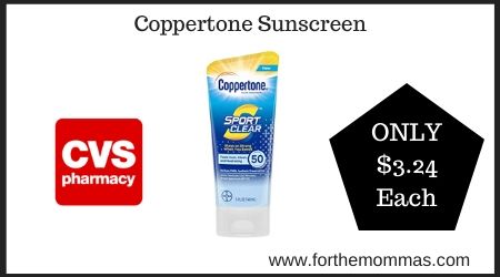 CVS: Coppertone Sunscreen