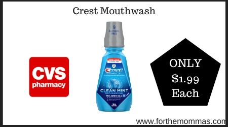 CVS: Crest Mouthwash