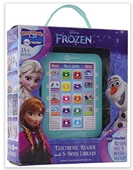 Amazon: Disney - Frozen Me Reader Electronic Reader and 8-Sound Book Library $18.90