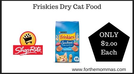 ShopRite: Friskies Dry Cat Food