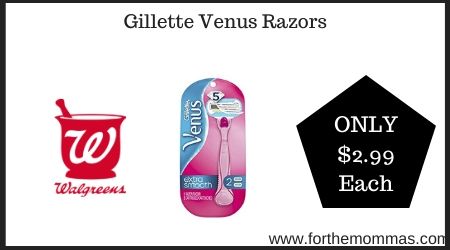 Walgreens: Gillette Venus Razors
