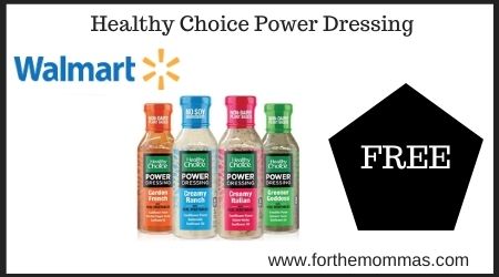 Walmart: Healthy Choice Power Dressing