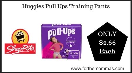 ShopRite: Huggies Pull Ups Training Pants