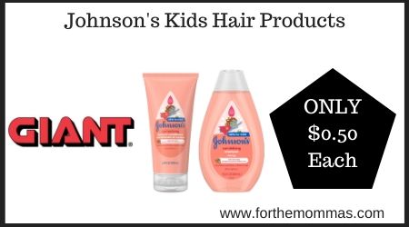 Giant: Johnson's Kids Hair Products
