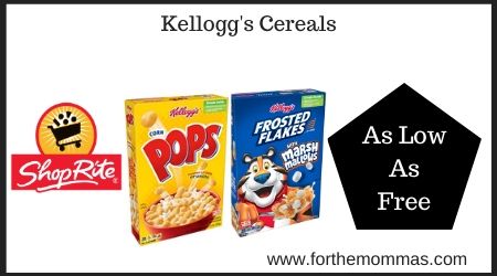 ShopRite: Kellogg's Cereals