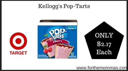 Target: Kellogg's Pop-Tarts