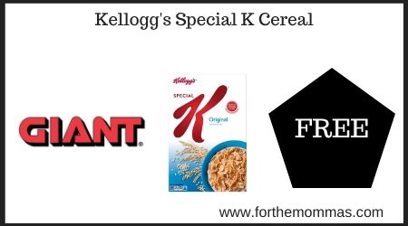 Giant: Kellogg's Special K Cereal