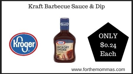 Kroger: Kraft Barbecue Sauce & Dip