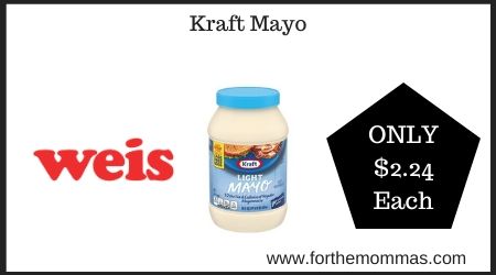 Weis: Kraft Mayo