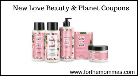 Printable Love Beauty & Planet Coupons