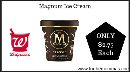Walgreens: Magnum Ice Cream