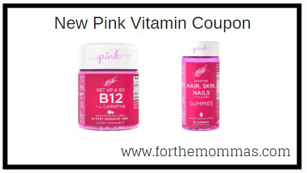 New Printable  Pink Vitamin Coupon 