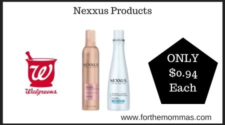 Walgreens: Nexxus Products
