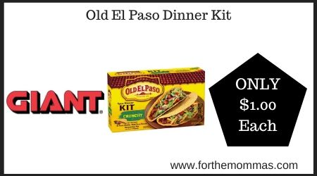 Giant: Old El Paso Dinner Kit