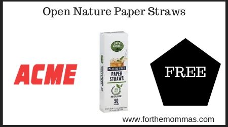 Acme: Open Nature Paper Straws