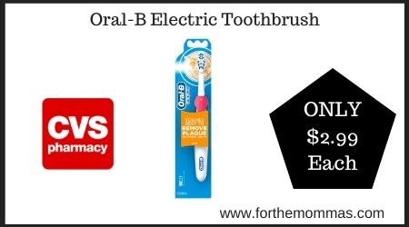 cvs oral b toothbrush