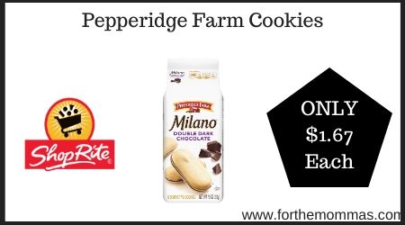 ShopRite: Pepperidge Farm Cookies