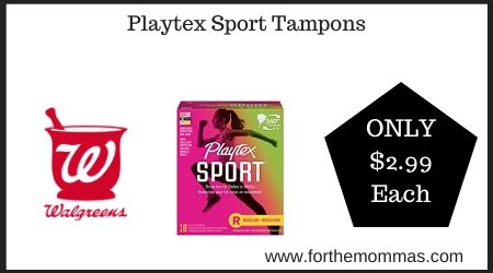 Walgreens: Playtex Sport Tampons
