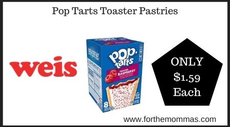 Weis: Pop Tarts Toaster Pastries