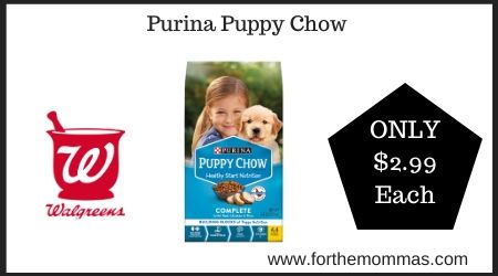 Walgreens: Purina Puppy Chow
