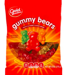 Free Gold Emblem Gummy Bears at CVS Today!!