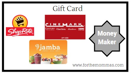 ShopRite: Gift Card Deal – $10.00 Moneymaker