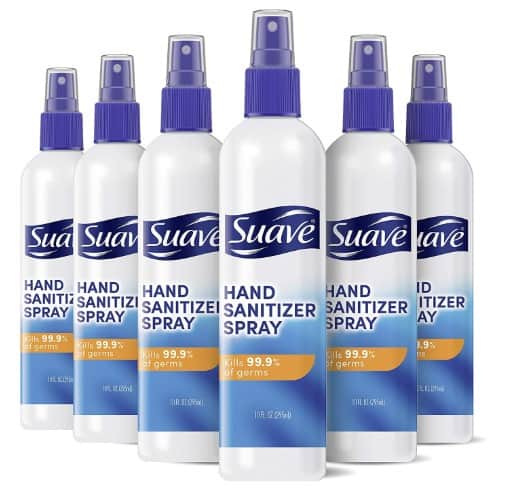 Suave Hand Sanitizer Pack of 6 $26.94