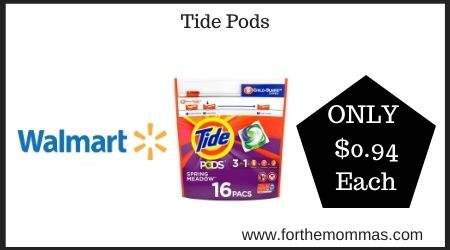 Walmart: Tide Pods