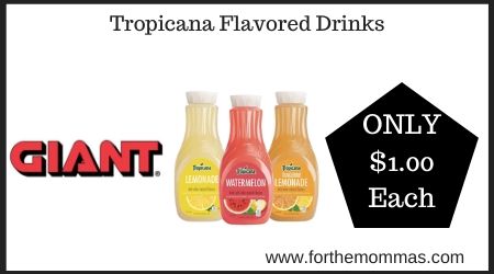 Giant: Tropicana Flavored Drinks